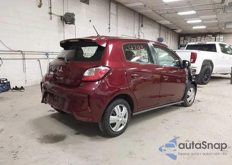 2021 Mitsubishi Mirage Carbonite Edition/Es/Le from USA, damaged, VIN ML32AUHJ7MH008018